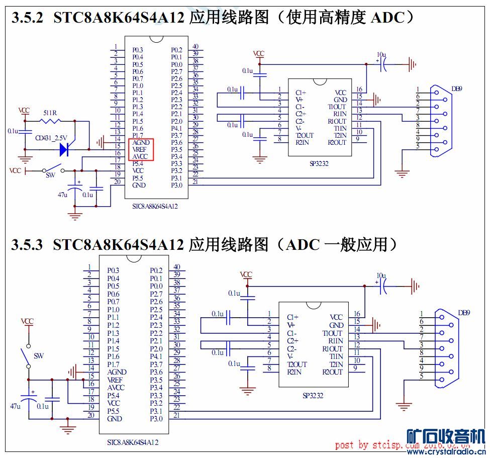 2016宏晶(STC8A8K64S4A12)单片机:1T\/8K R