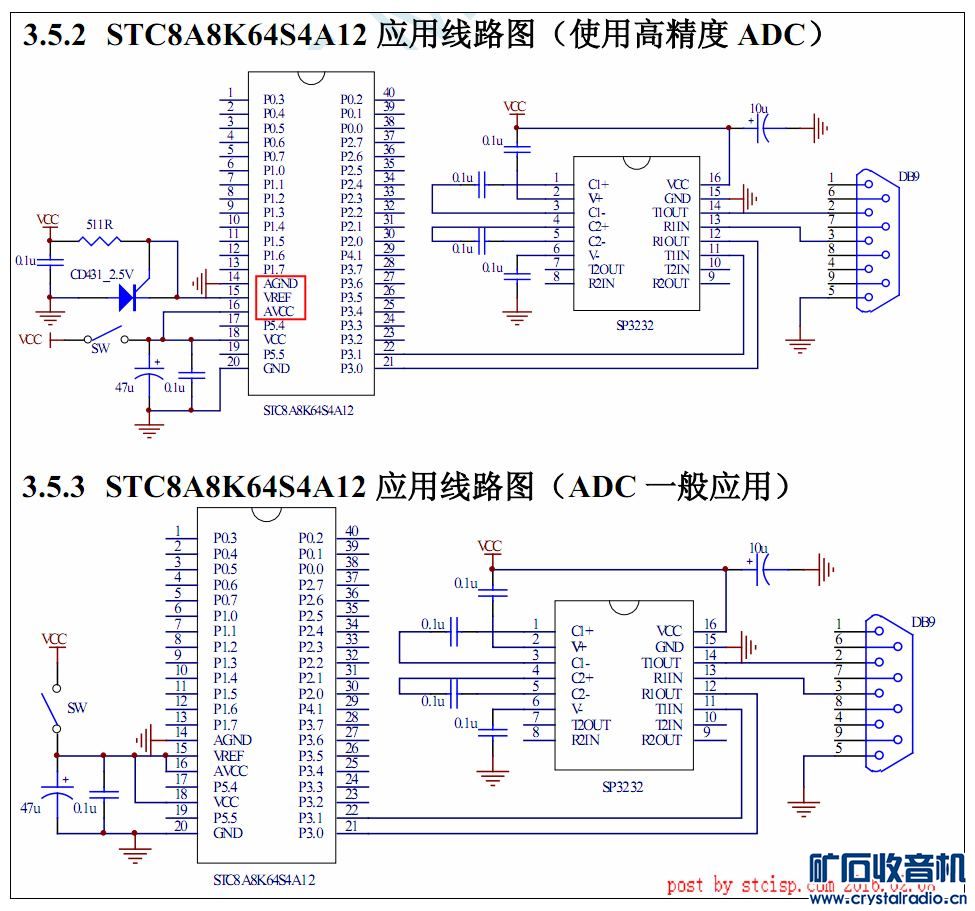 2016宏晶(STC8A8K64S4A12)单片机:1T\/8K R