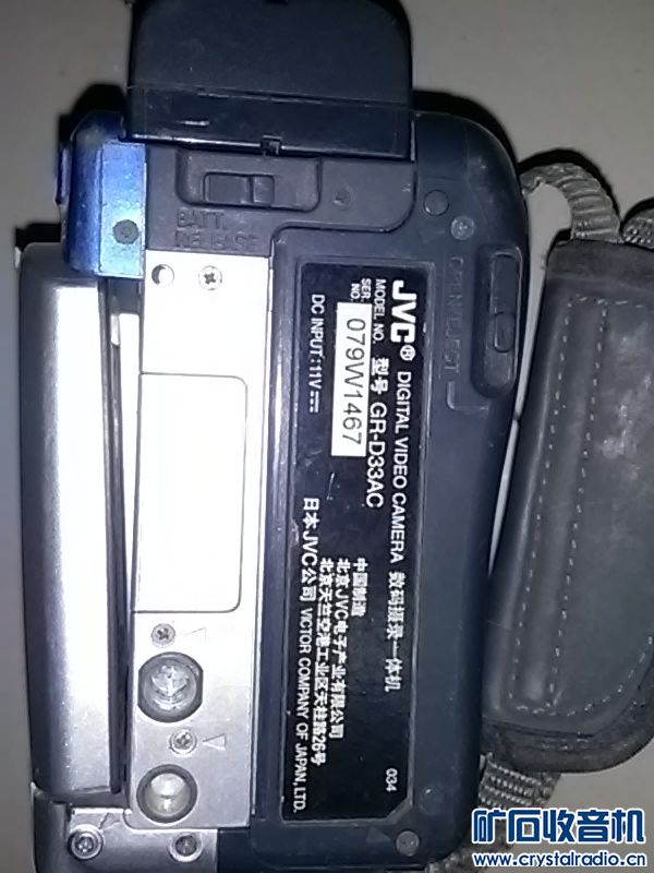 JVC DV摄像机,播放正常,摄像花屏,88包快递 -