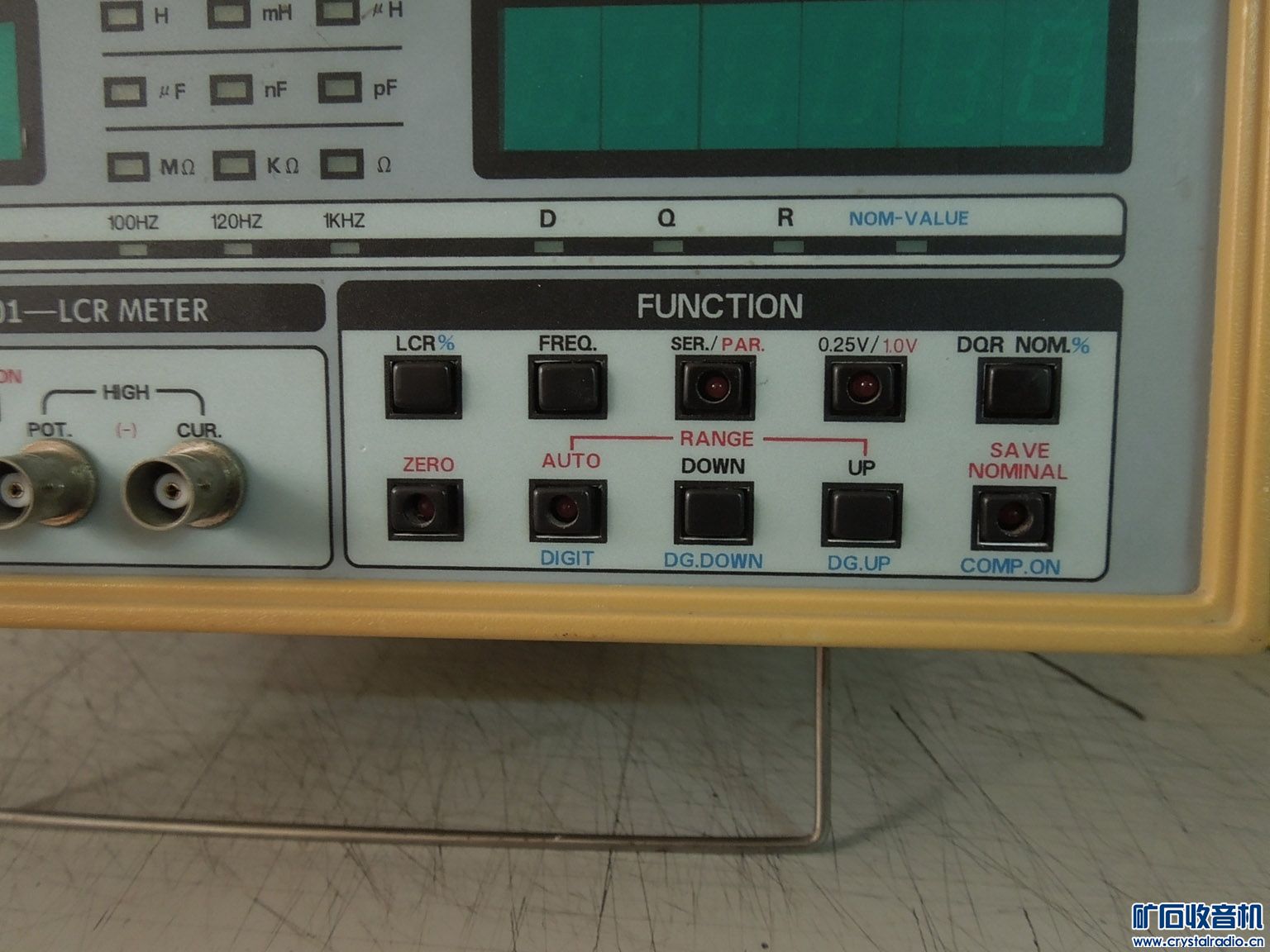 谁知道LCR101电桥的使用方法? - 〓仪表工具