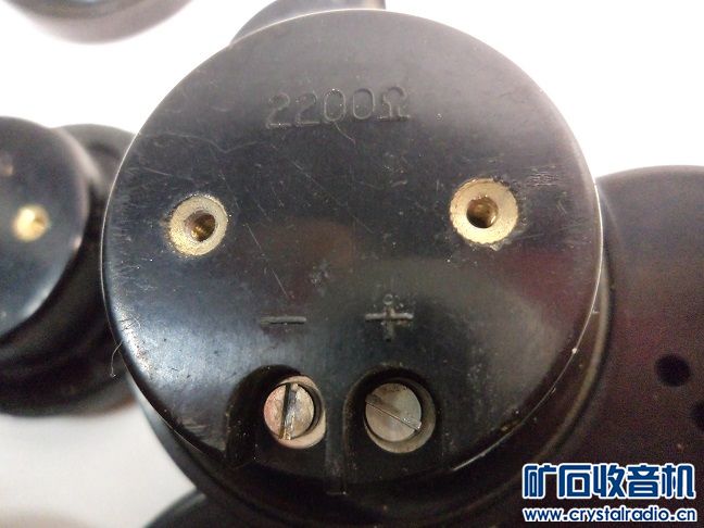 又到一批矿石收音机用高阻高灵敏度耳机 索尼