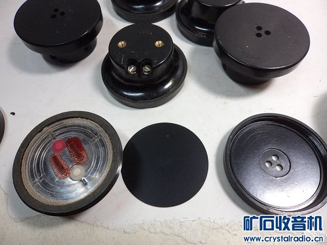 又到一批矿石收音机用高阻高灵敏度耳机 索尼