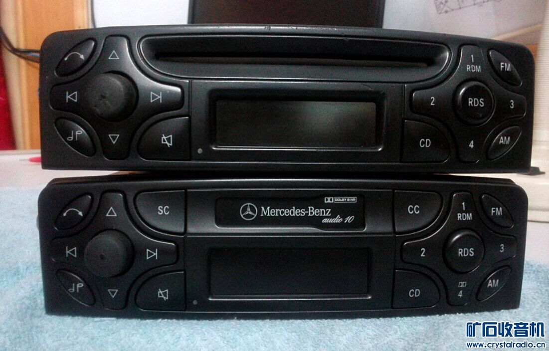 德国产贝克奔驰卡带、CD光纤车机各一台 - 〓