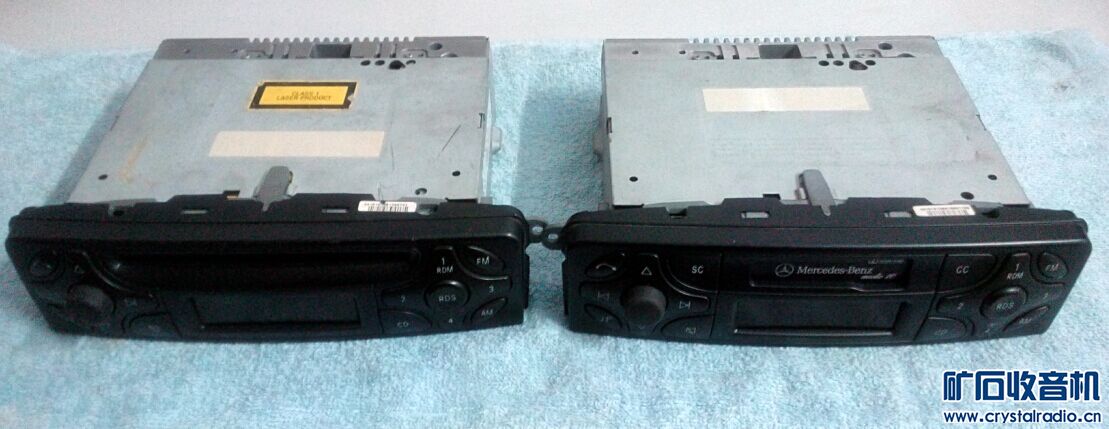 德国产贝克奔驰卡带、CD光纤车机各一台 - 〓