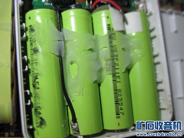 羽博和品胜充电宝拆的2600mah18650锂电池组