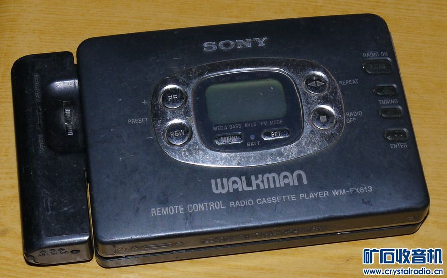 SONY随身听沃克曼,有电池盒,收音机好听,磁带