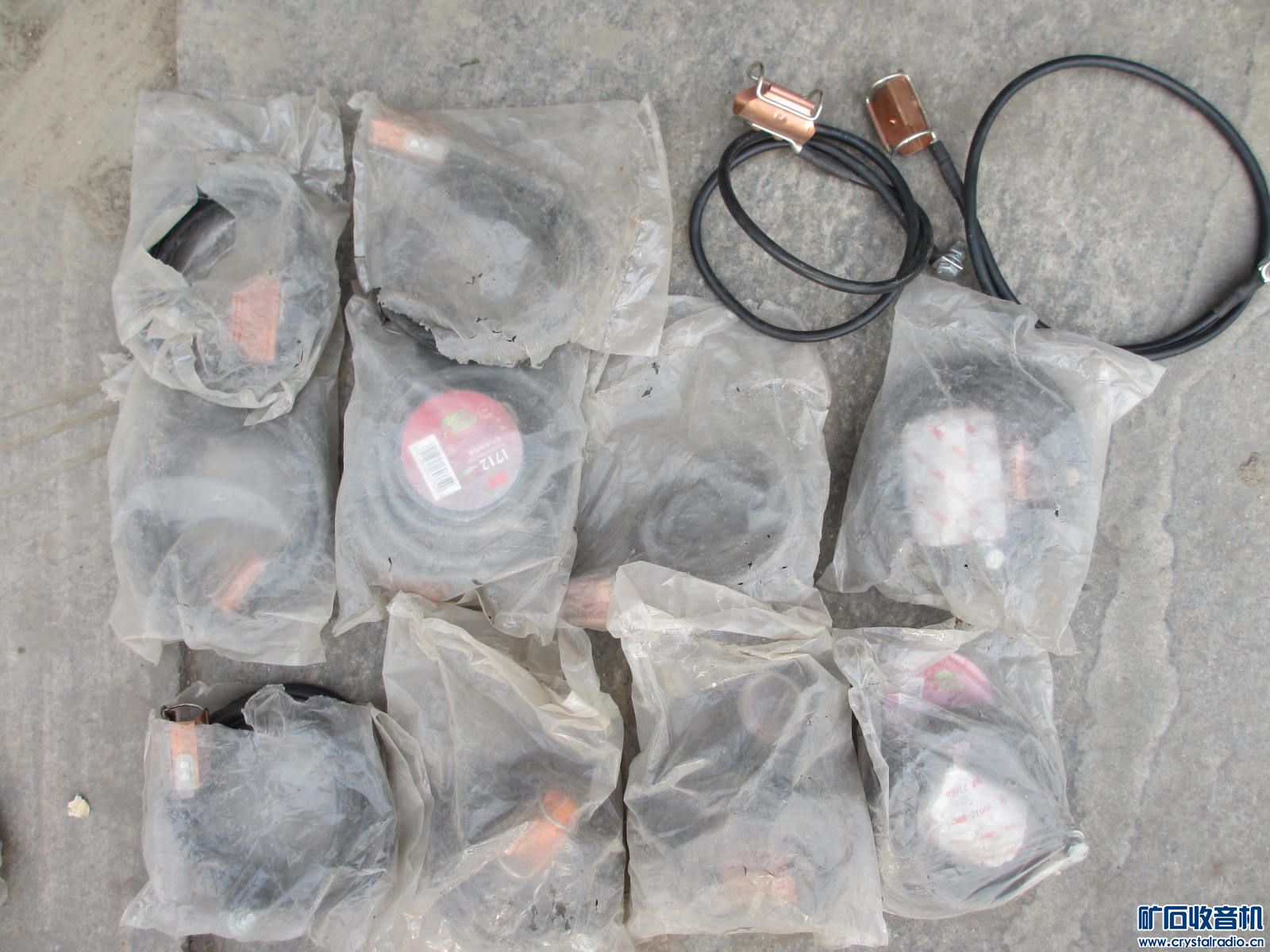 电信工程剩余材料 馈线接地卡 室外馈线防雷夹