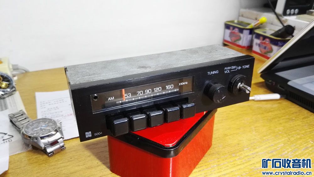 拆解一台早期的松下汽车收音机 - 〓晶体管与集