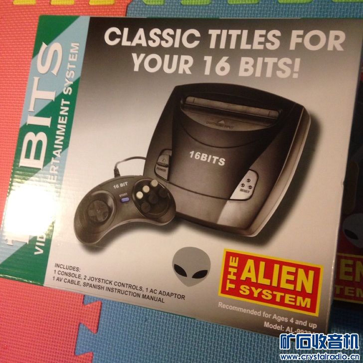 全新国产16位垃圾游戏机--内置很多小游戏---4