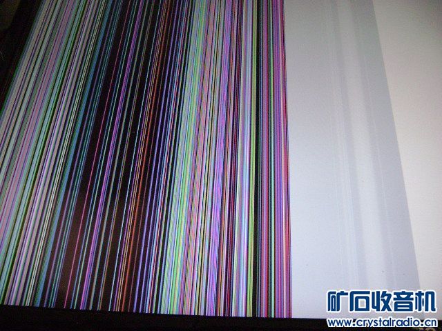 46寸tcl液晶电视 满屏彩色竖线 配件价出 - 矿石