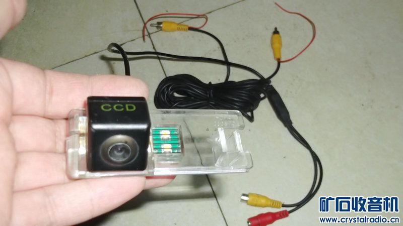 USB接口插卡的监控夜视摄像头,带标尺的倒车