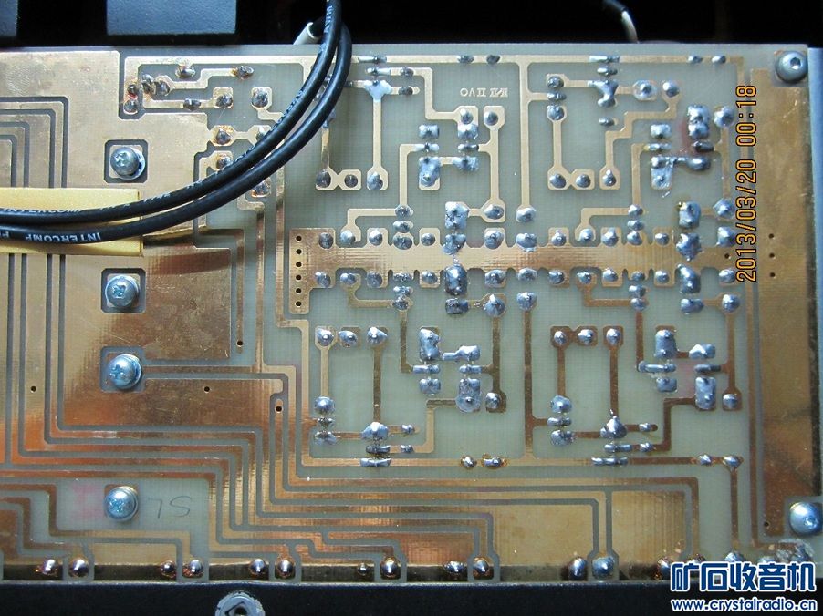 发个美国精神前级(Threshold)放大器,电路板镀