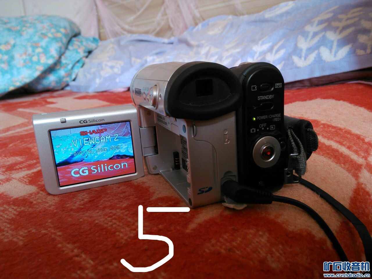 夏普VL-Z3摄像机,正常无电池配件便宜出了! - 