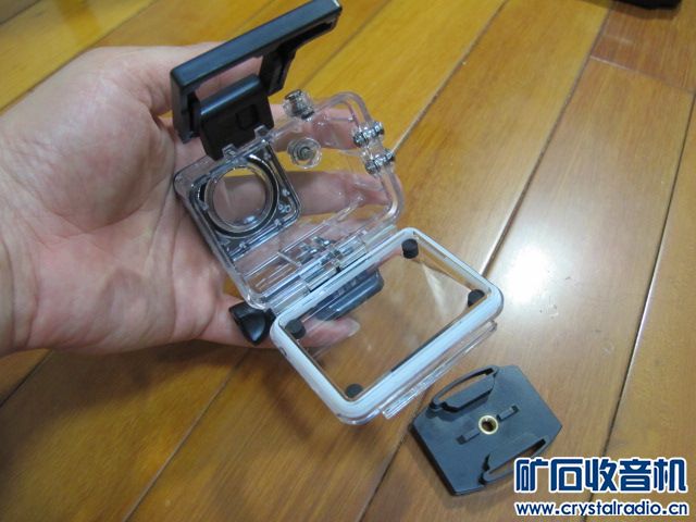 全新运动记录仪三防透明保护盒、德生高灵敏度