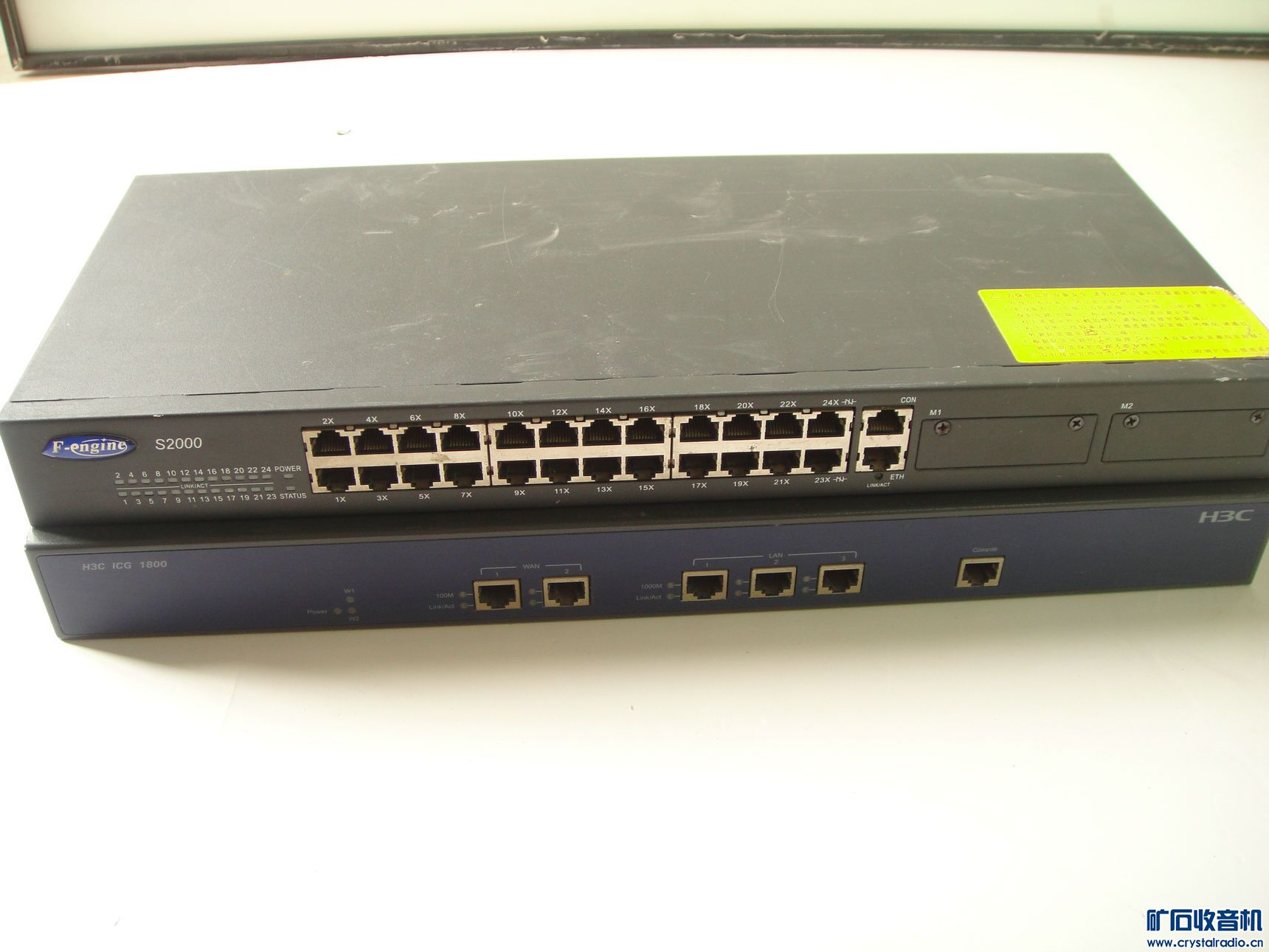 H61 主板 G1630 CPU(打包200元) 24口百兆交