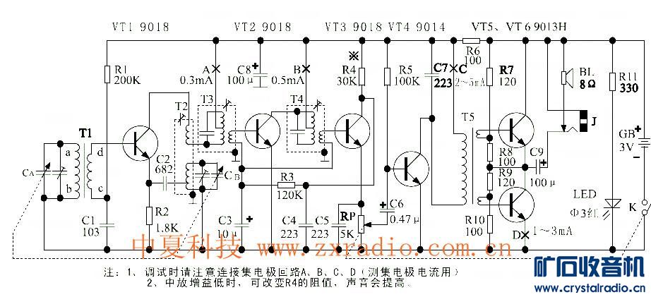 请教如何把套件S66E的电源指示灯改成信号调