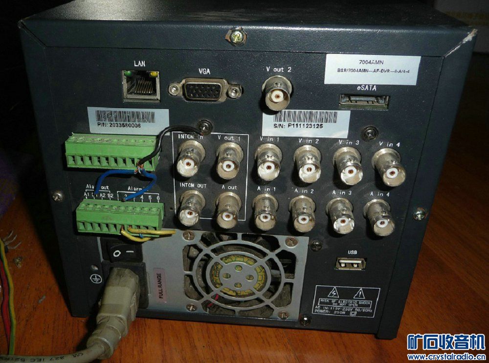 蓝色星际4路带液晶屏录像机 - 〓器材友情交换