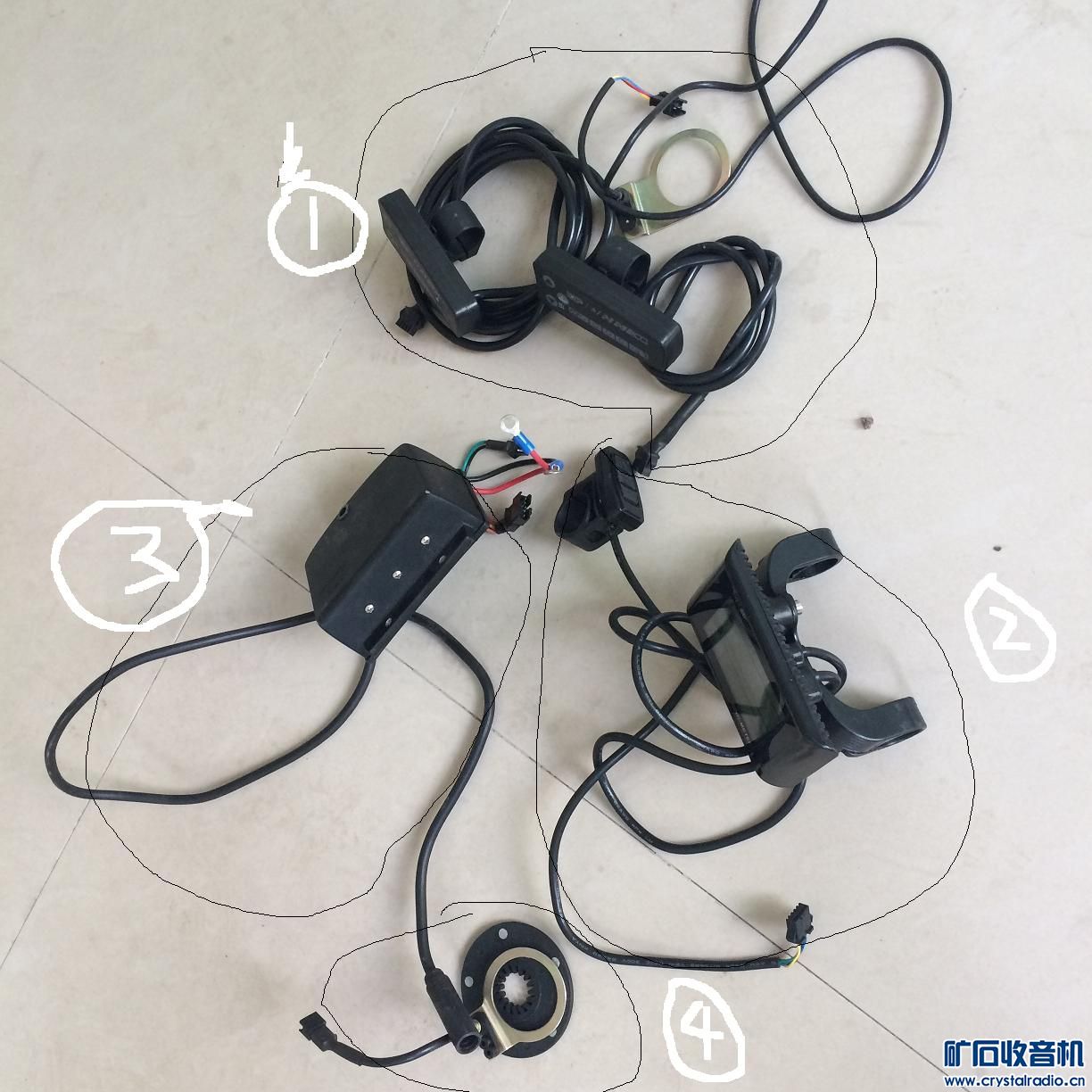 【出售】锂电助动车改装配件,里面有图