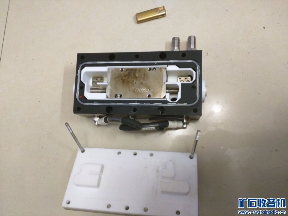 进口激光焊接机拆的YAG激光头,反射镜子等一