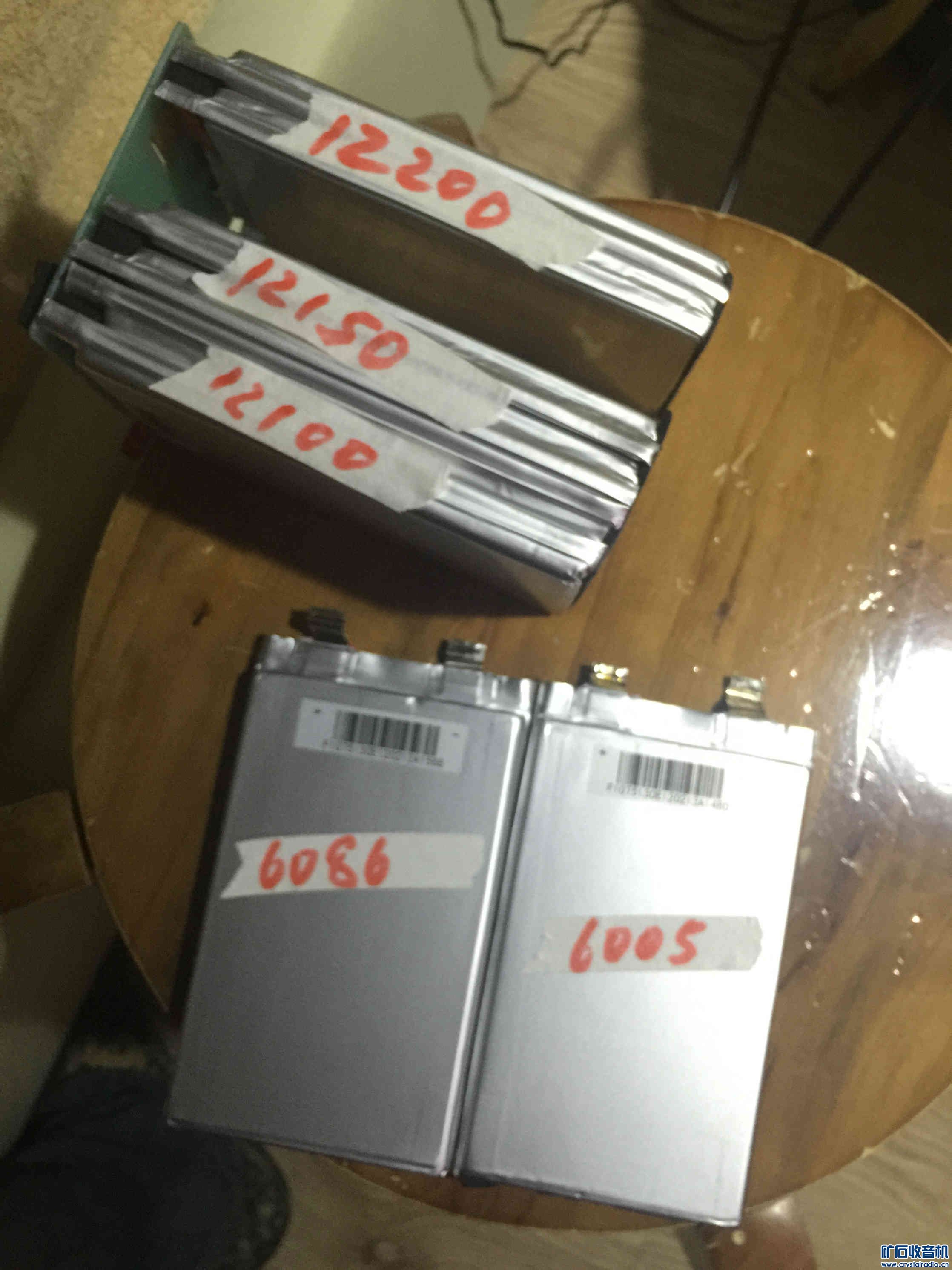 6AH磷酸铁锂电池8节低价出售、已测试容量!已