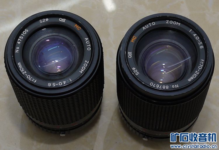 超低价出售一批韩国镜头:70-210mm长焦、28