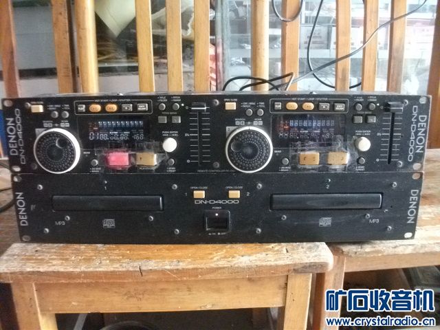天龙4000双cd机 - 〓器材友情交换〓 - 矿石收音
