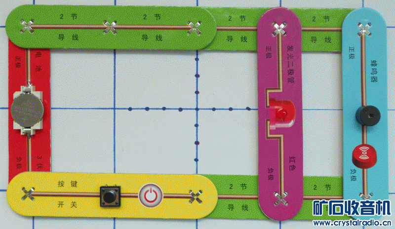 发明:磁力电子积木 - 〓电子创客园地〓 - 矿石收