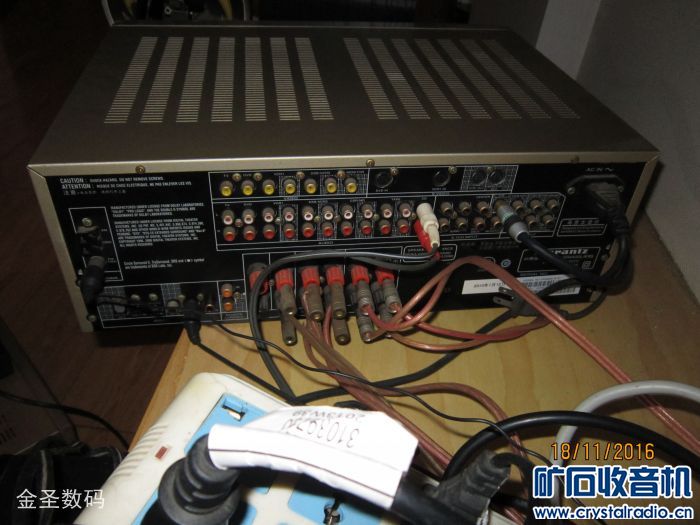 出台自用的马兰士SR4400 签名版签名限量版功