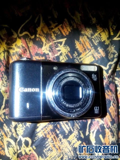 两个佳能故障数码相机(A2100和A640)