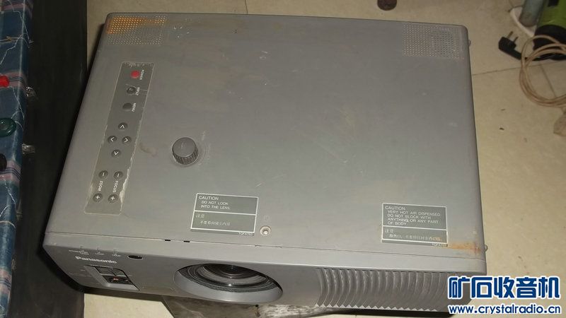 松下PT-L395ea工程投影机,收来的,净重21斤!1