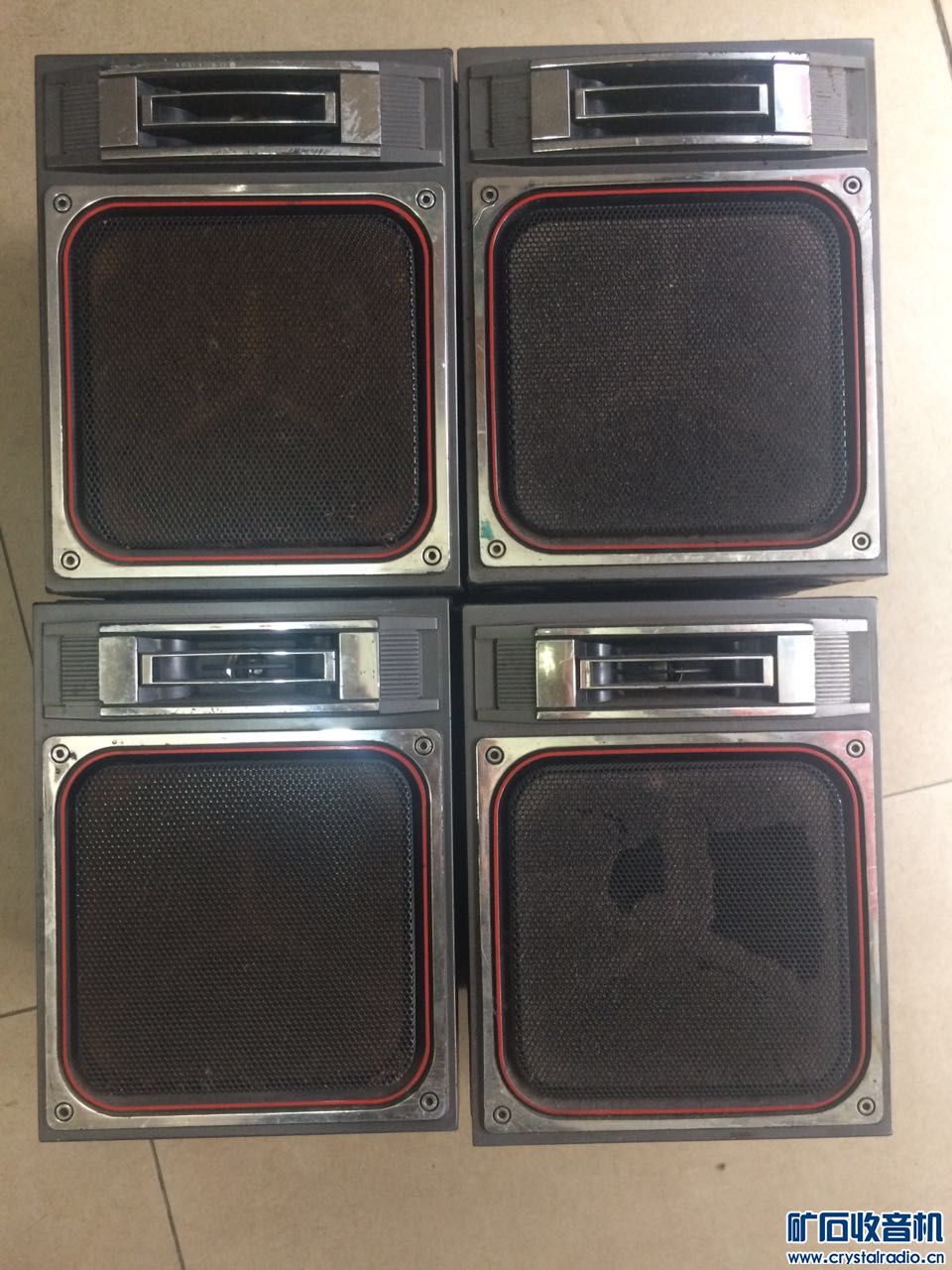 拆两个夏普800收录机拆机件 先科播放器配件两