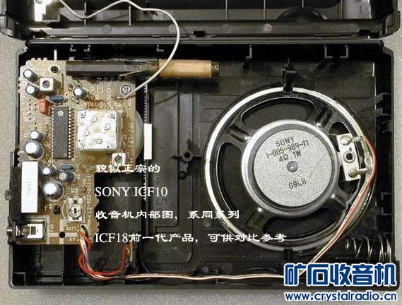 SONY收音机国内组装 冒充原产地日本国 上当