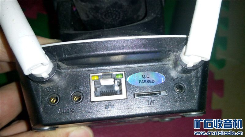 家庭监控用的带云台摄像头两个,打包99元,支持