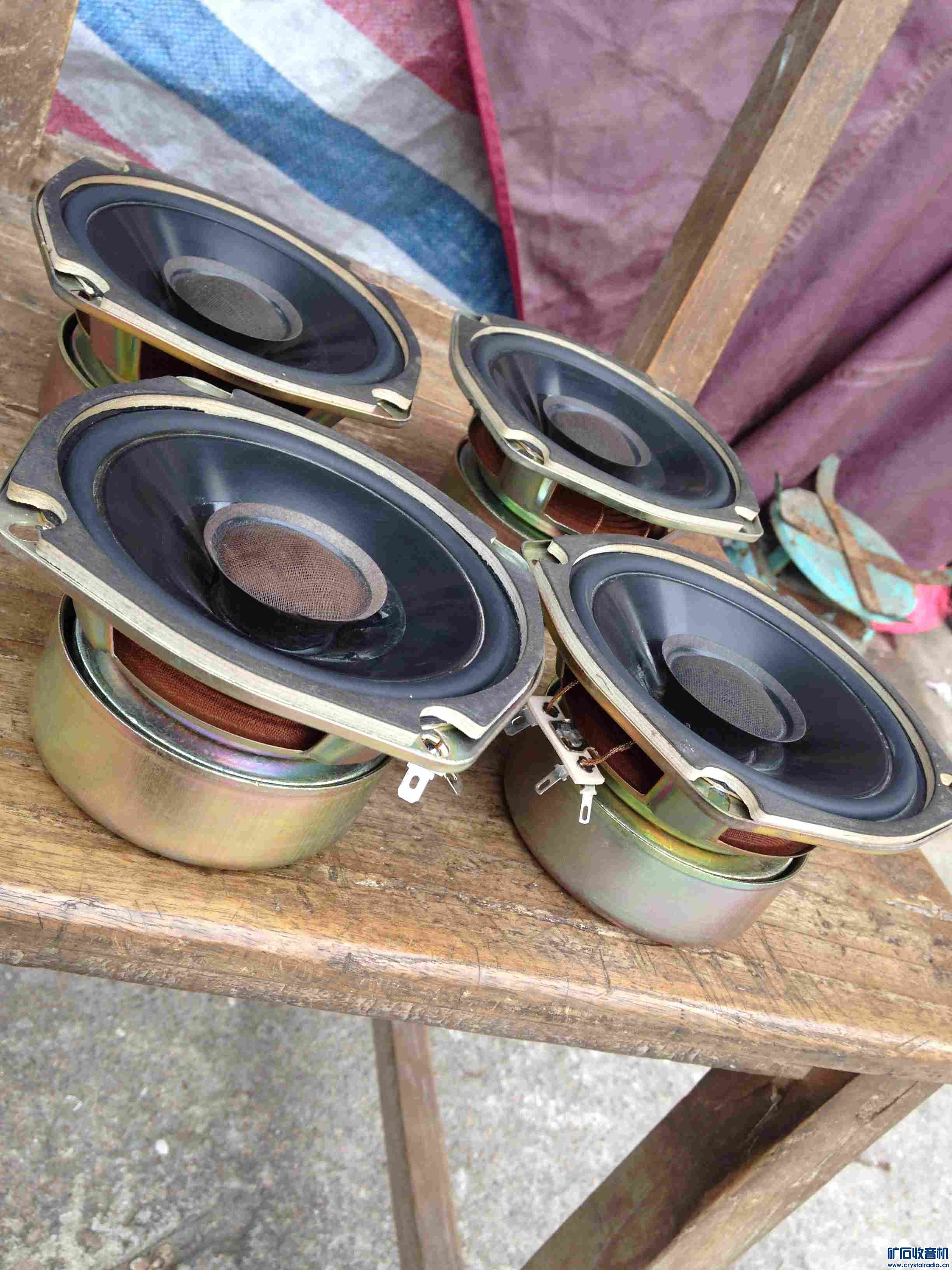 包油处理索尼特许喇叭,音质靓有韵味,150一对