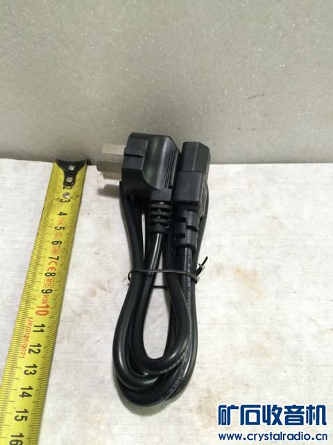 1.2米纯铜电源线电脑主机箱显示器投影仪电饭