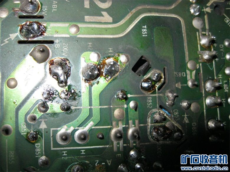 索尼kv2181-dc电视机不开机!求助高手指点