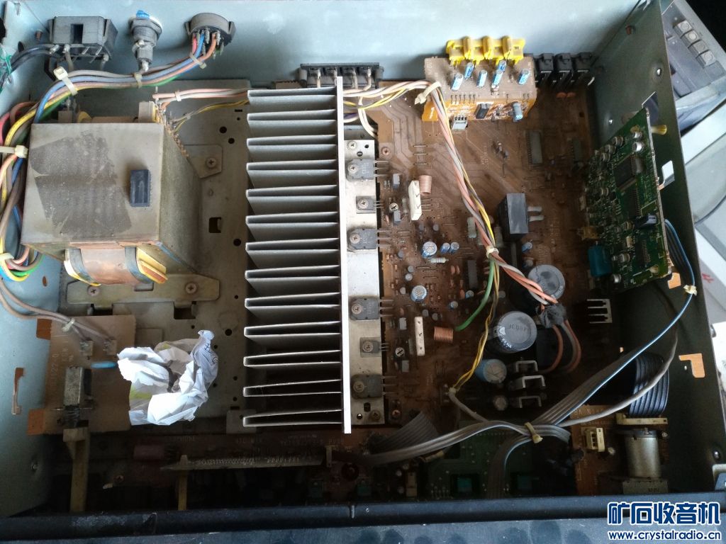 三个进口功放马兰士 、索尼 、雅马哈 两个国产