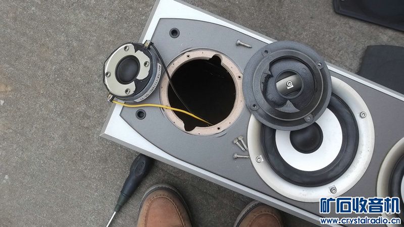 超值价!大品牌金正家庭影院主音箱拆机喇叭8只