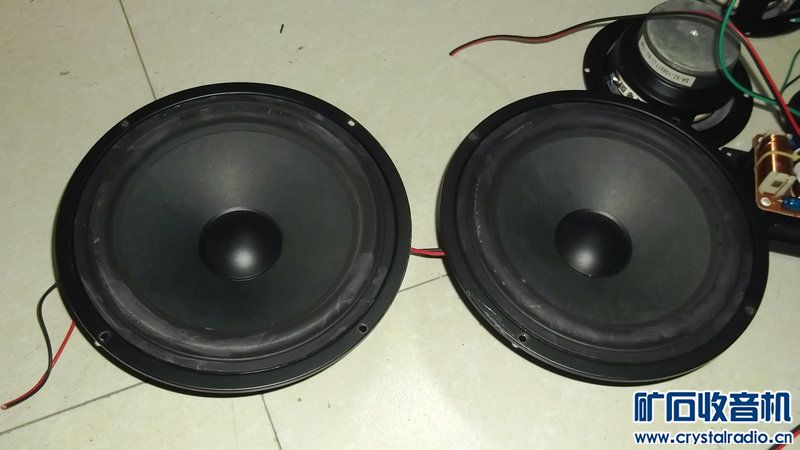 超值价!大品牌金正家庭影院主音箱拆机喇叭8只