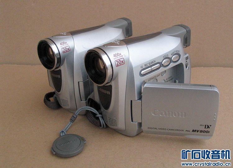 Canon\/佳能 MV800i E数码摄像机(mini DV磁带