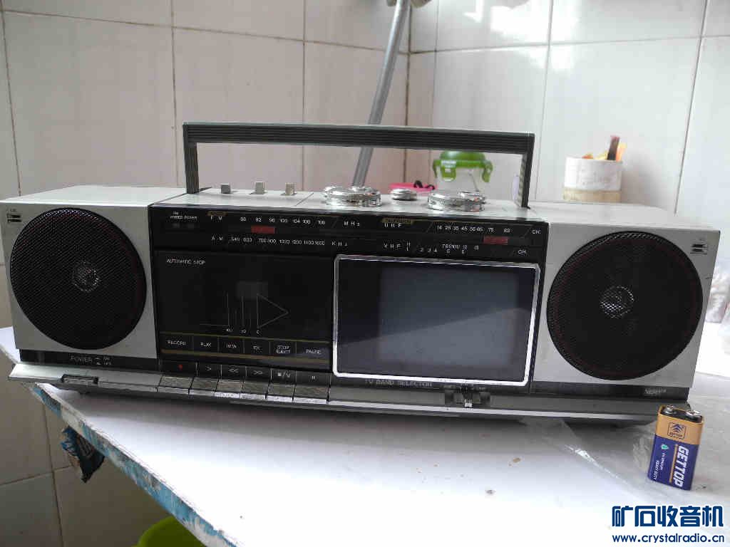 189电视收录机、爱华J707、高容量TF卡、禄