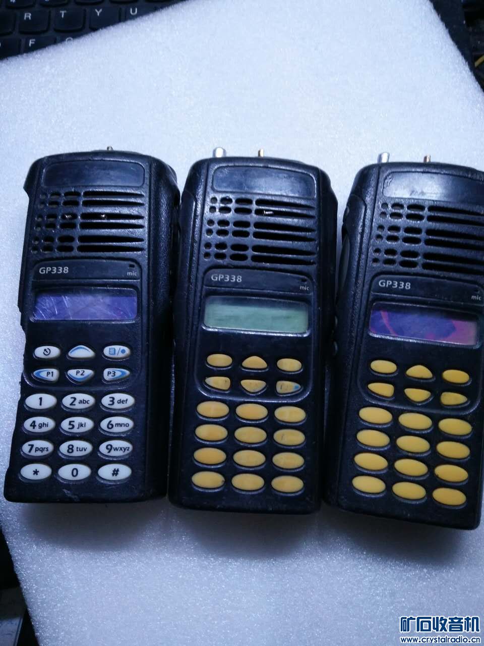 摩托罗拉GP338篮板四滤波对讲机一个120元,