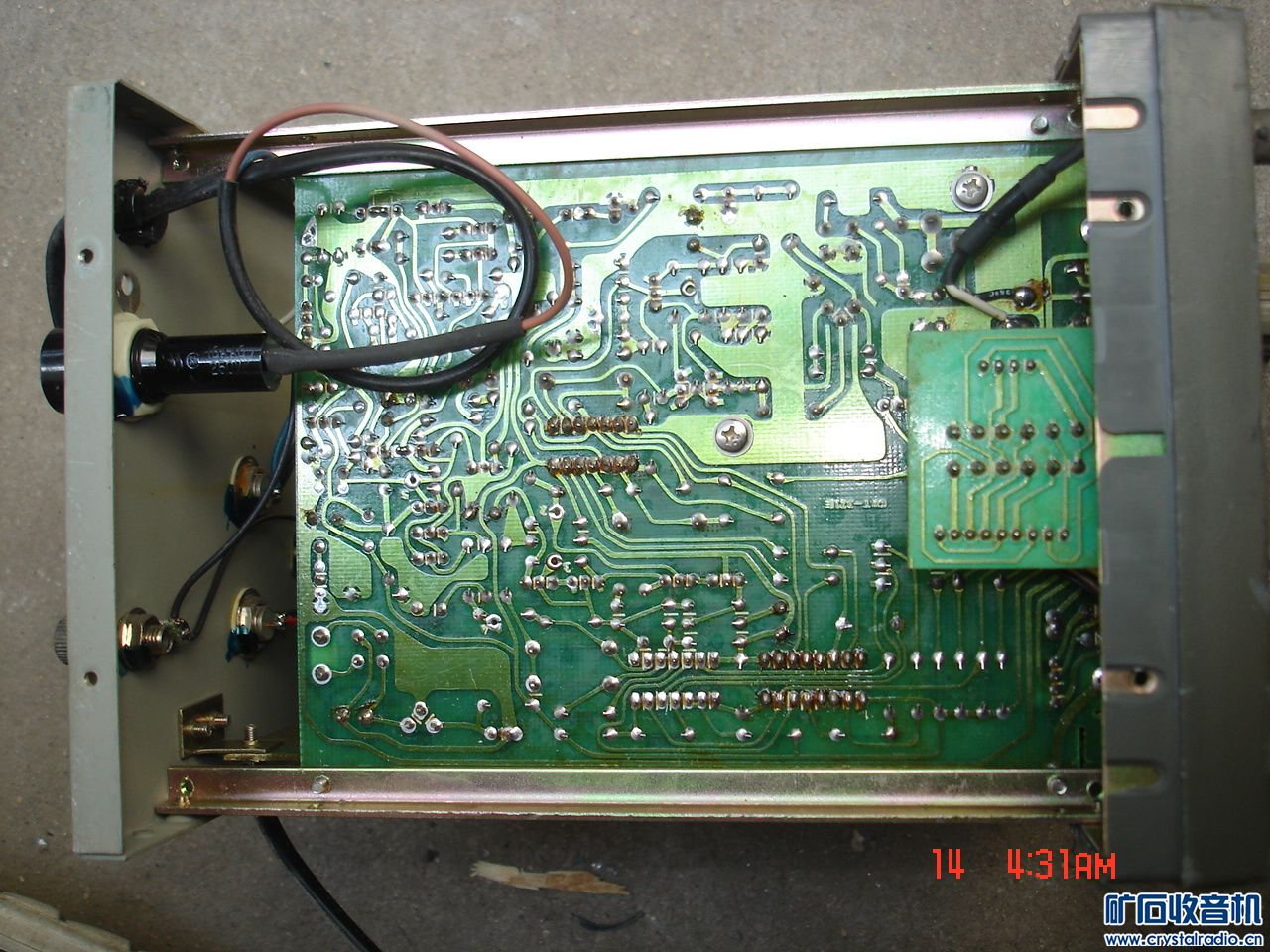 固伟交流毫伏表,收音机感应频率计,立体声信号