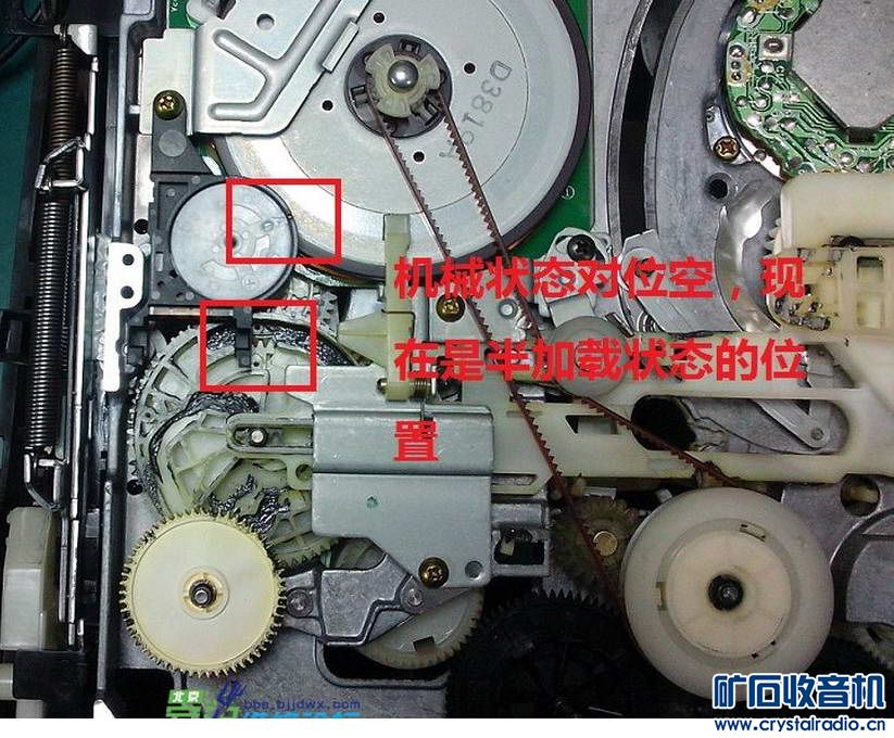 求助:松下HD300录像机带仓初始位置不对,怎么