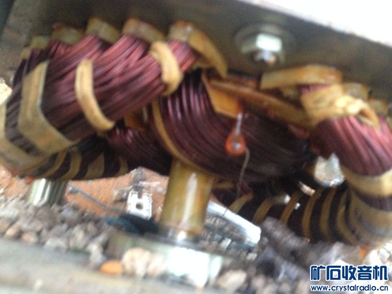 电子管设备拆下的稳压器! 看形状跟电动机一样