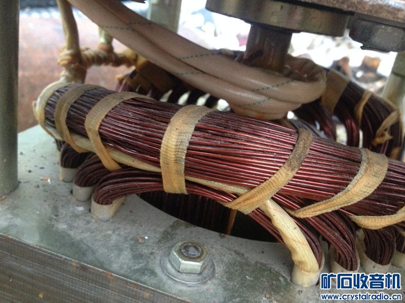电子管设备拆下的稳压器! 看形状跟电动机一样