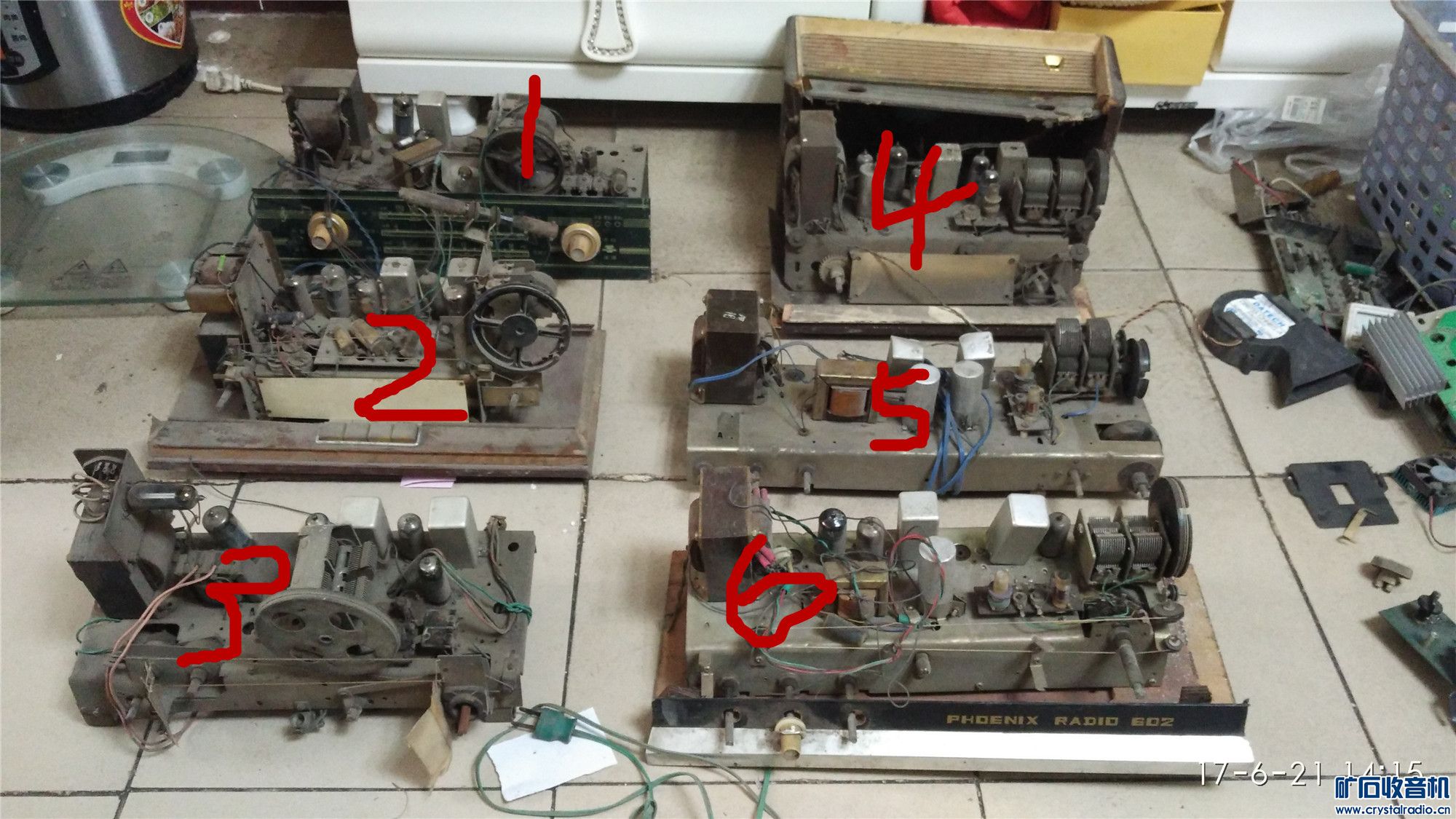 电子管收音机老古董第二批,疯狂吧 - 〓新人交