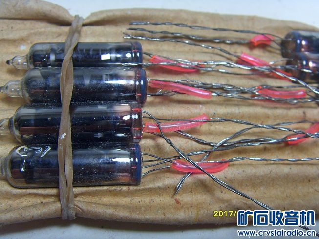 处理库存电子原件 电子管 同轴电位器 拆机件 老