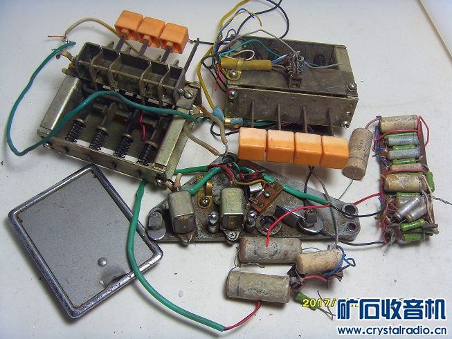 处理库存电子原件 电子管 同轴电位器 拆机件 老