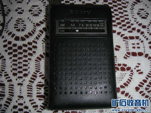出一个索尼两波段袖珍收音机,带外放 - 〓新人